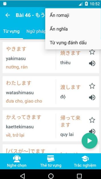 Minna - ứng dụng học tiếng Nhật giành riêng cho người Việt