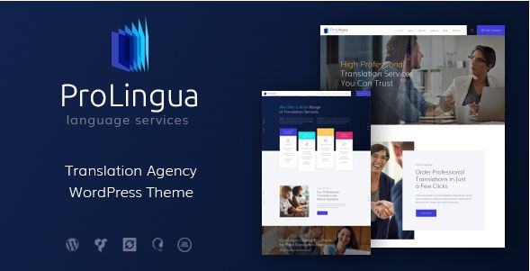 ProLingua - mẫu website trung tâm ngoại ngữ độc đáo