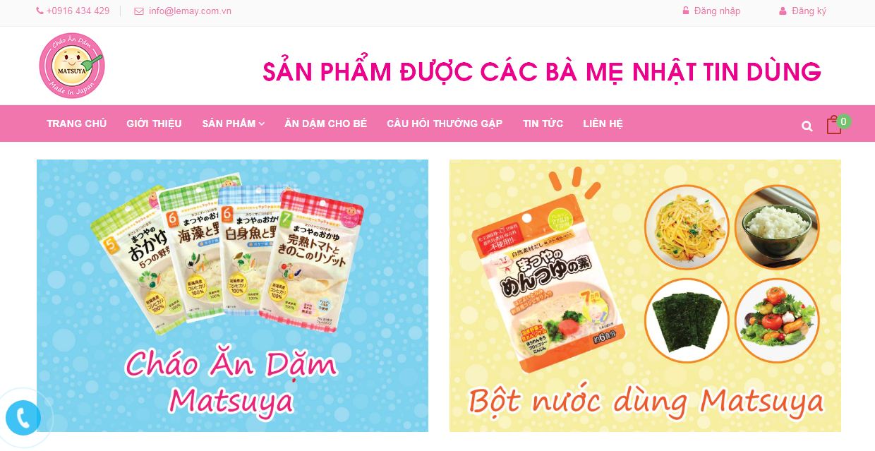 Matsuya - website mua hàng Nhật tại Việt Nam