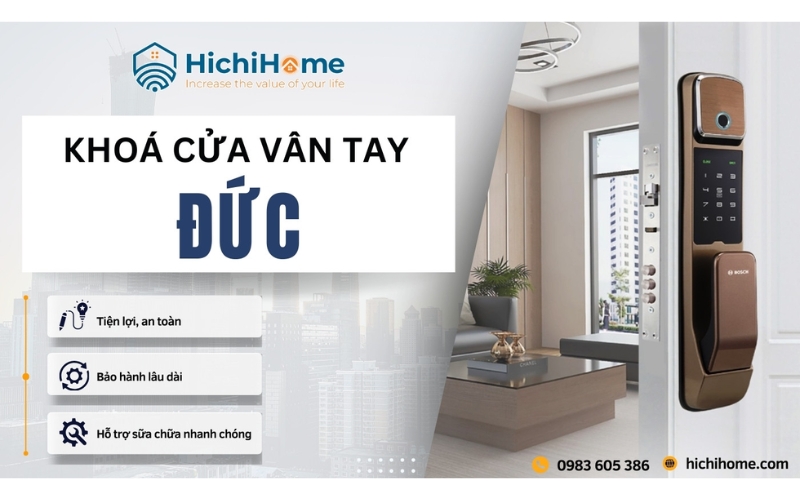 khóa vân tay đơn vị hichi home