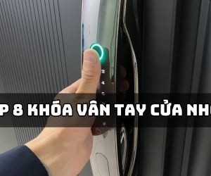 Tổng Hợp Top 8 Khóa Vân Tay Cho Cửa Nhôm Tốt Nhất Hiện Nay