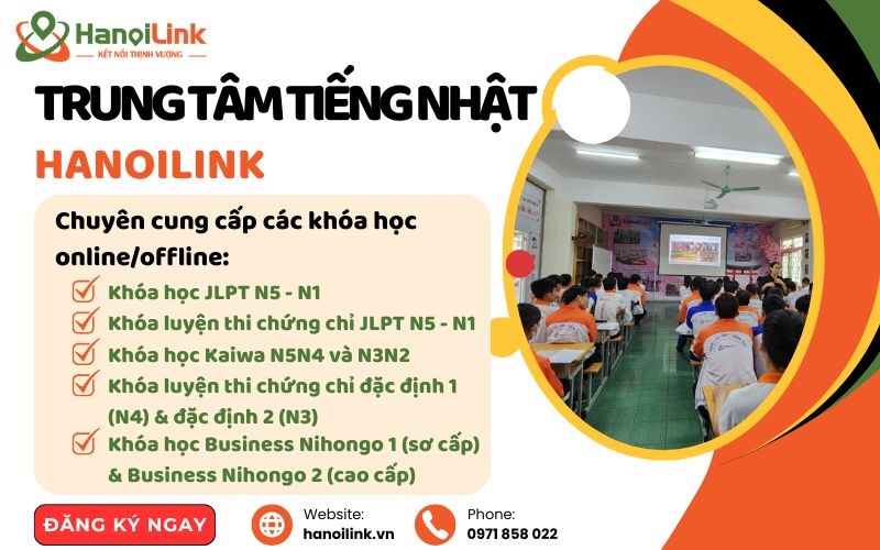 HanoiLink - Trung tâm dạy tiếng Nhật uy tín tại Hà Nội
