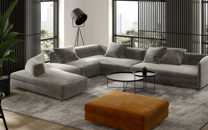 phân loại ghế sofa dựa theo chất liệu bọc ghế