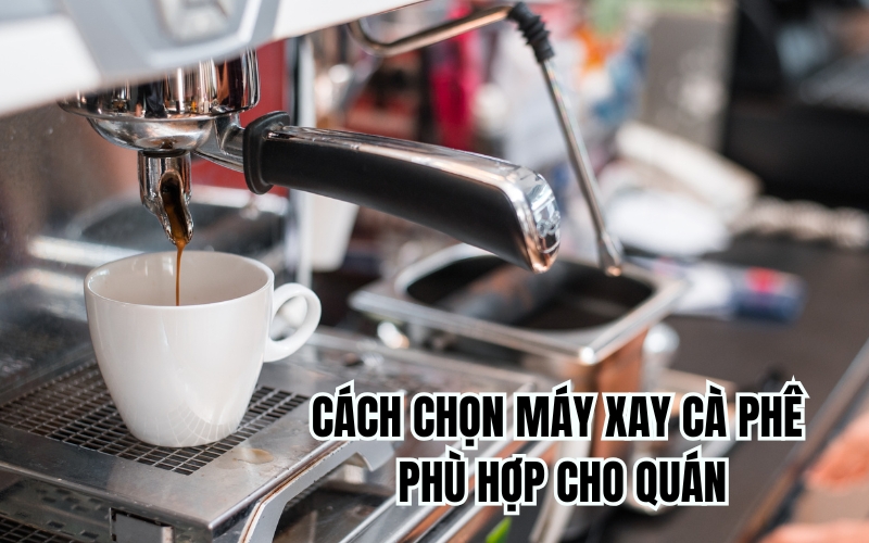 Hướng Dẫn Cách Chọn Máy Xay Cà Phê Phù Hợp Cho Quán
