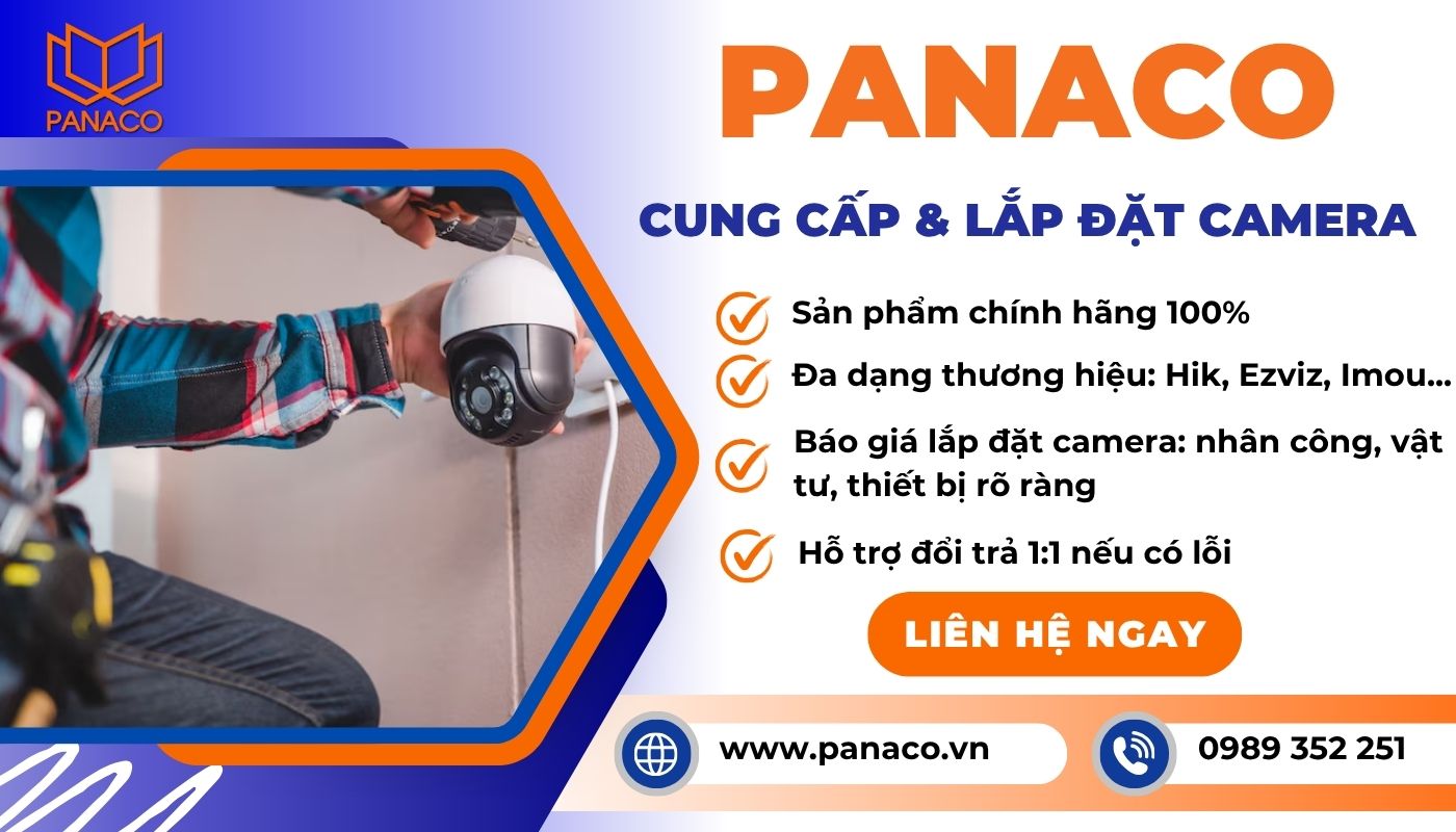 Công ty lắp đặt camera gia đình PANACO
