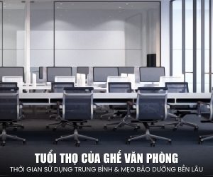 Tuổi Thọ Của Ghế Văn Phòng Là Bao Lâu? Hướng Dẫn Bảo Dưỡng Ghế Bền Bỉ
