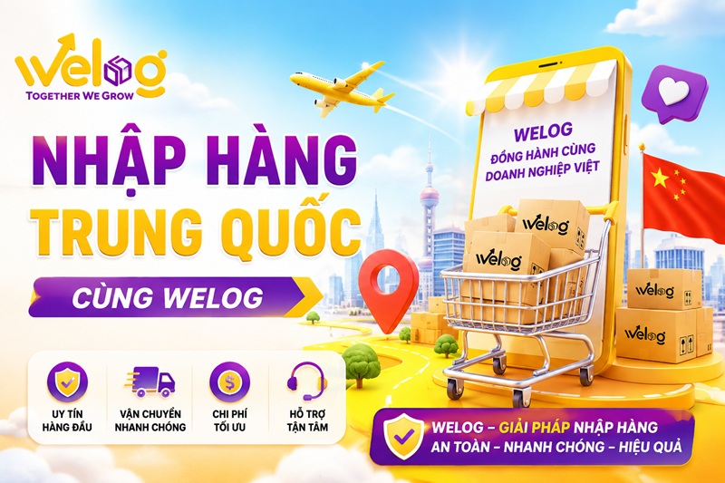 nhập hàng welog logistics