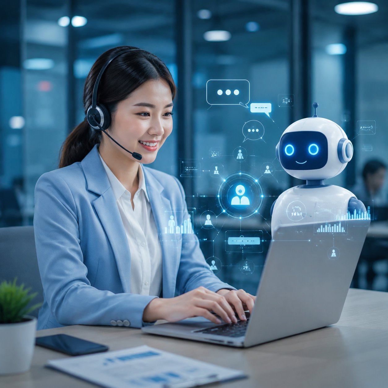 Ứng dụng AI cho chăm sóc khách hàng trong multimedia Ứng dụng AI cho chăm sóc khách hàng trong multimedia